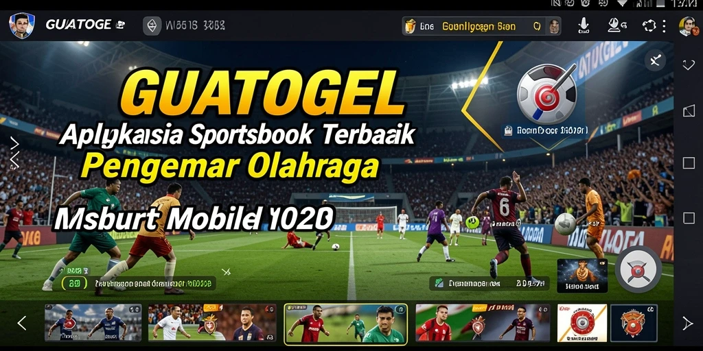 Tampilan screenshot GUATOGEL menampilkan antarmuka taruhan olahraga yang menarik.