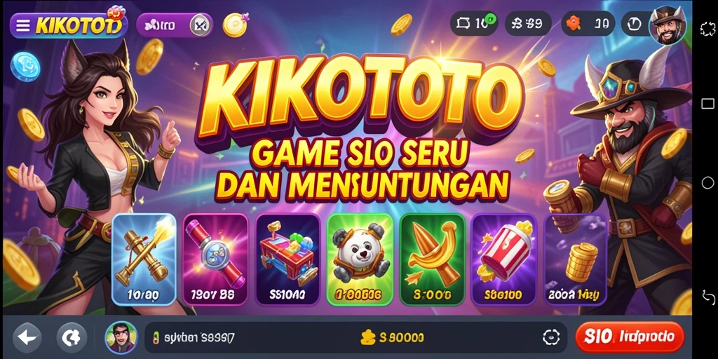Gameplay menarik dari KIKOTOTO dengan tampilan slot yang memukau.