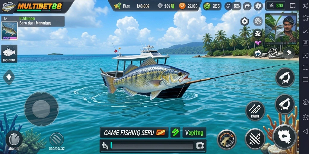 Gameplay seru dalam MULTIBET88, nikmati pengalaman memancing yang mendebarkan.