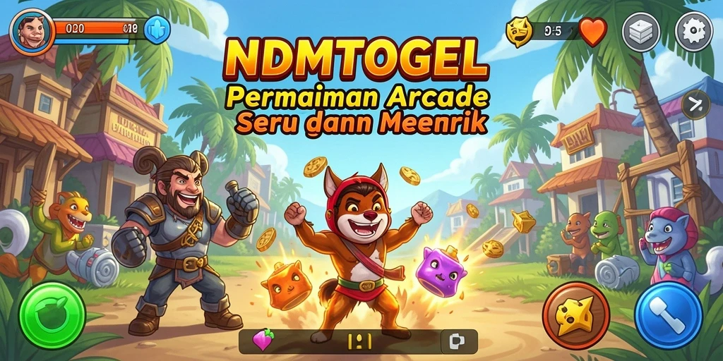 Gameplay seru dan penuh warna dalam NDMTOGEL.