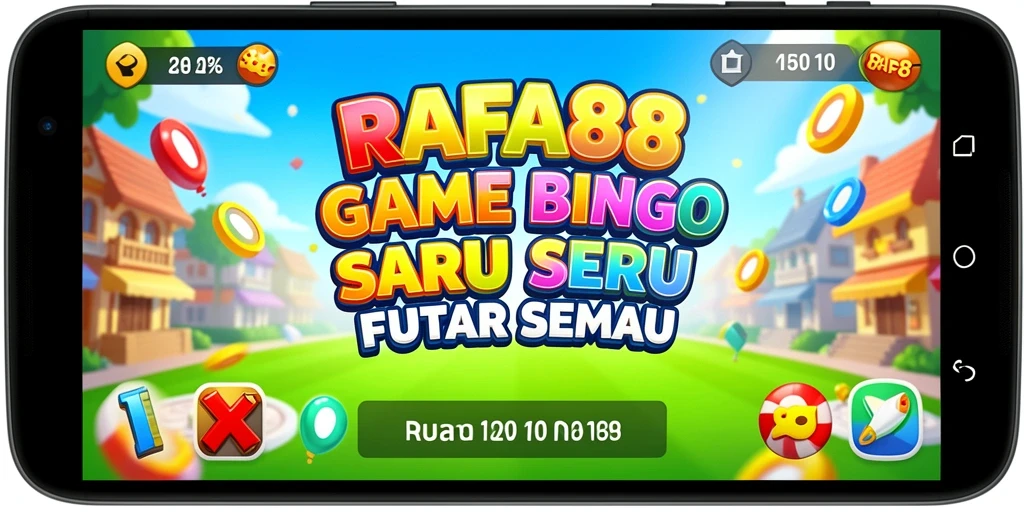 Tampilan gameplay seru dari RAFA88 yang penuh dengan tantangan Bingo.
