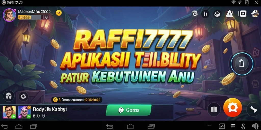 Tampilan utama aplikasi RAFFI777 menunjukkan fitur pengelolaan waktu.